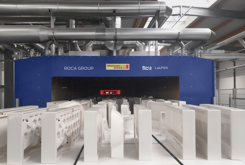 Nowa inwestycja Roca - pierwszy na świecie elektryczny piec tunelowy do produkcji ceramiki sanitarnej